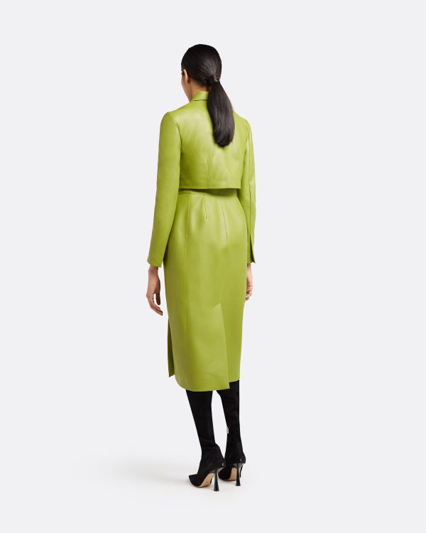 Ennis Woodbine Vegan Leather Coat - Image 2