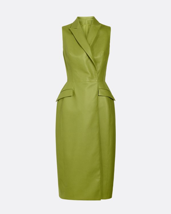Ennis Woodbine Vegan Leather Coat - Image 6