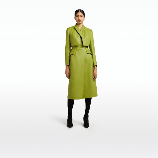 Ennis Woodbine Vegan Leather Coat - Image 7