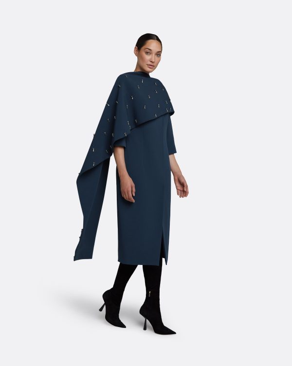 Essie Ink Blue Coat - Image 4