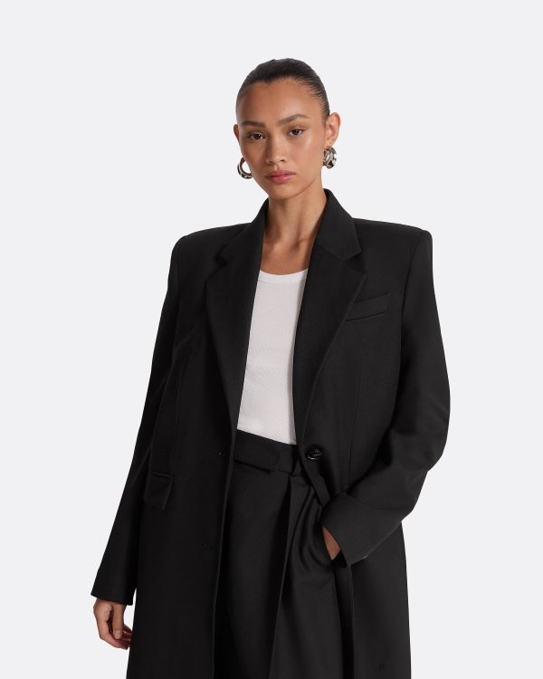 Melisso Black Coat - Image 3