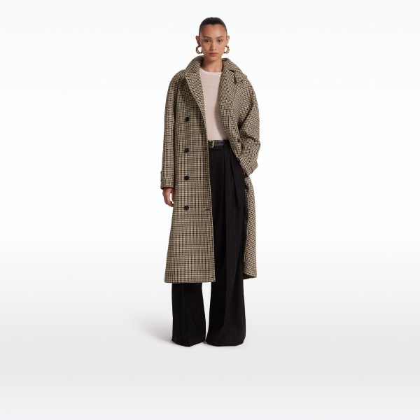 Ilaria Brown Coat - Image 7