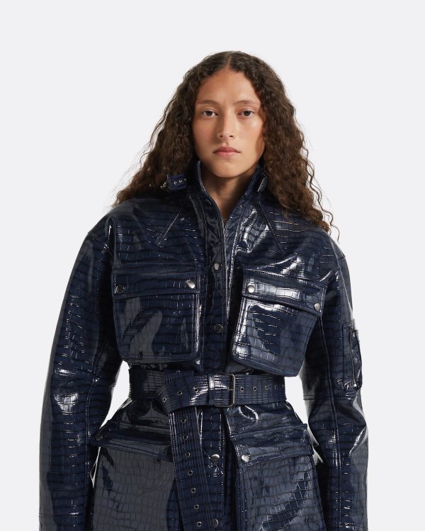 Ninette Navy Jacket - Image 3