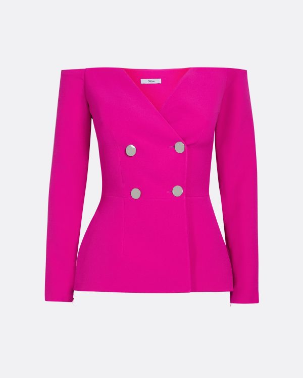 Kamile Wild Strawberry Jacket - Image 5