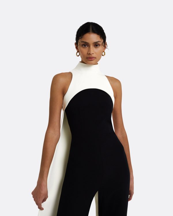 Miho Ivory Harness & Takayama Black Jumpsuit - Image 3