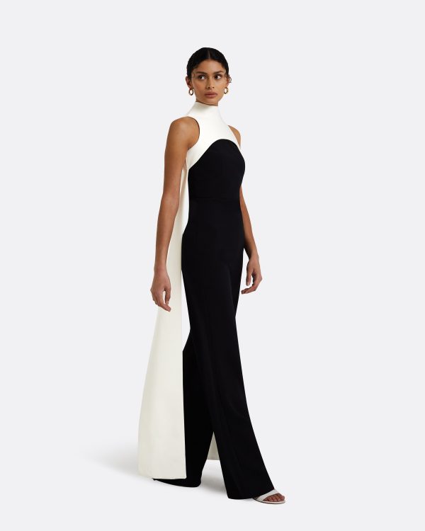 Miho Ivory Harness & Takayama Black Jumpsuit - Image 4