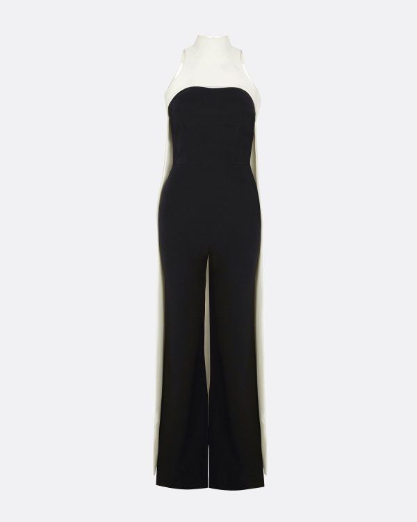 Miho Ivory Harness & Takayama Black Jumpsuit - Image 5