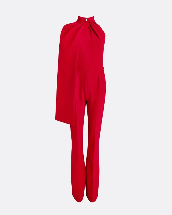Jaime Crimson Red Jumpsuit - Image 5