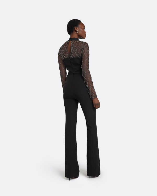 Cat Black Jumpsuit - Image 2