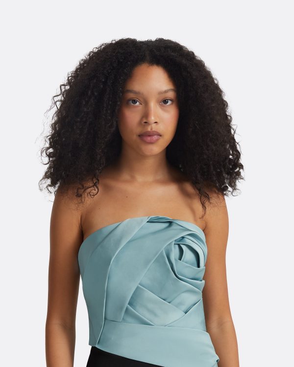 Olivina Black & Spearmint Jumpsuit - Image 3