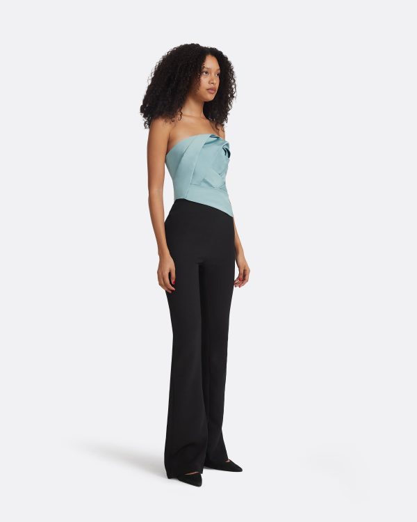 Olivina Black & Spearmint Jumpsuit - Image 4