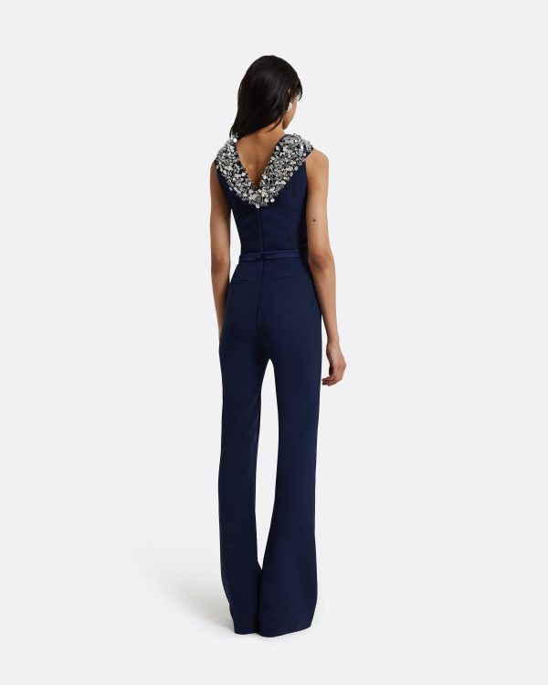 Luna Maritime Embroidered Jumpsuit - Image 2