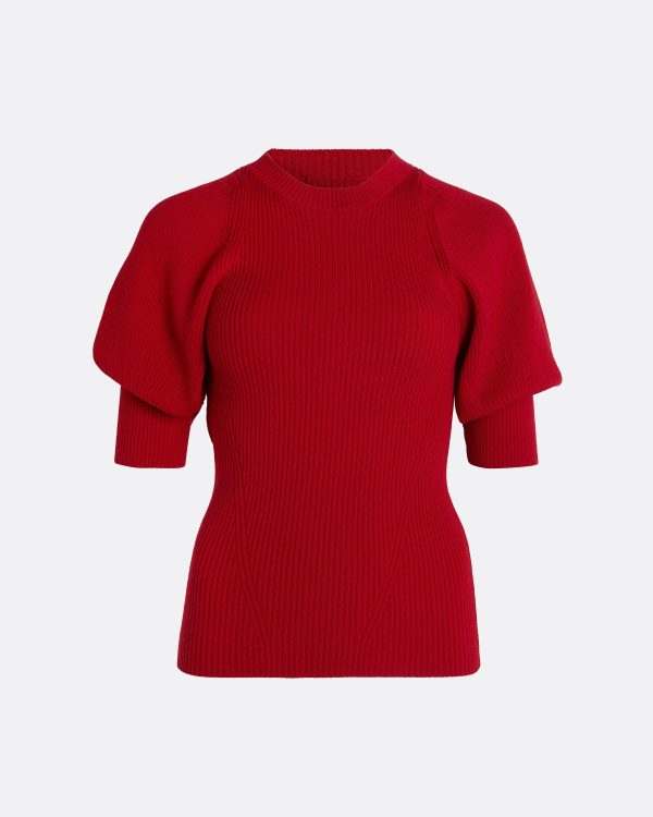 Paula Azalea Red Knit - Image 5