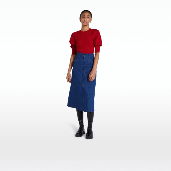 Paula Azalea Red Knit - Image 6