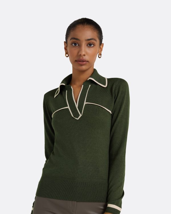 Lydie Seaweed & Powder Knit - Image 3