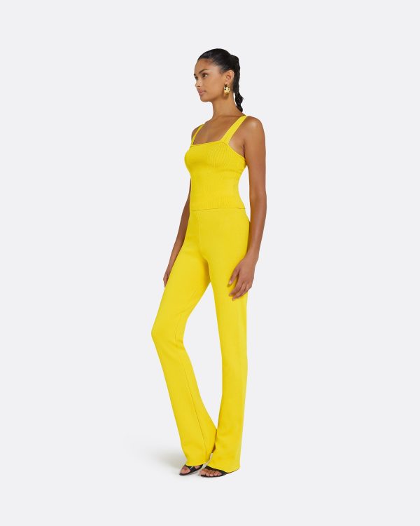 Khuno Canary Knit Trousers - Image 3