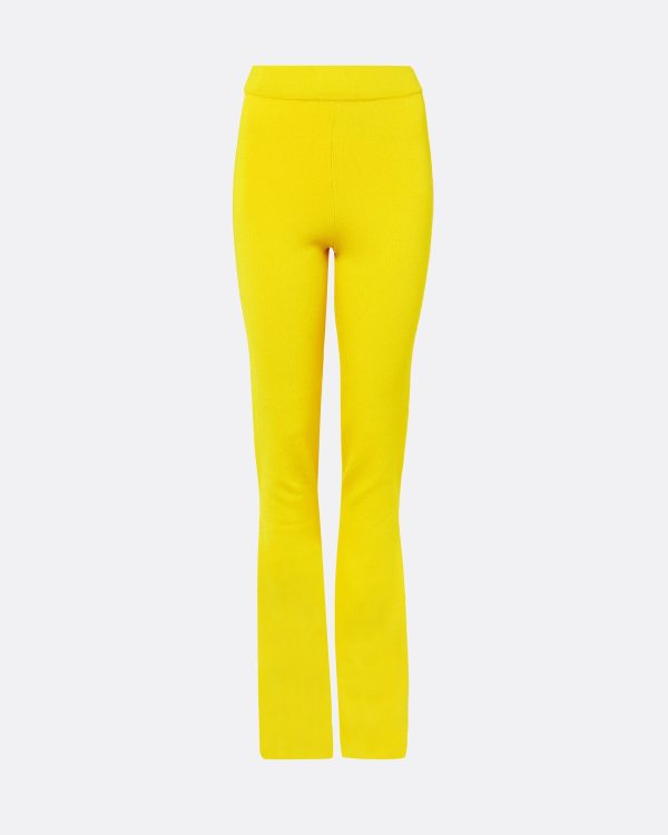 Khuno Canary Knit Trousers - Image 4