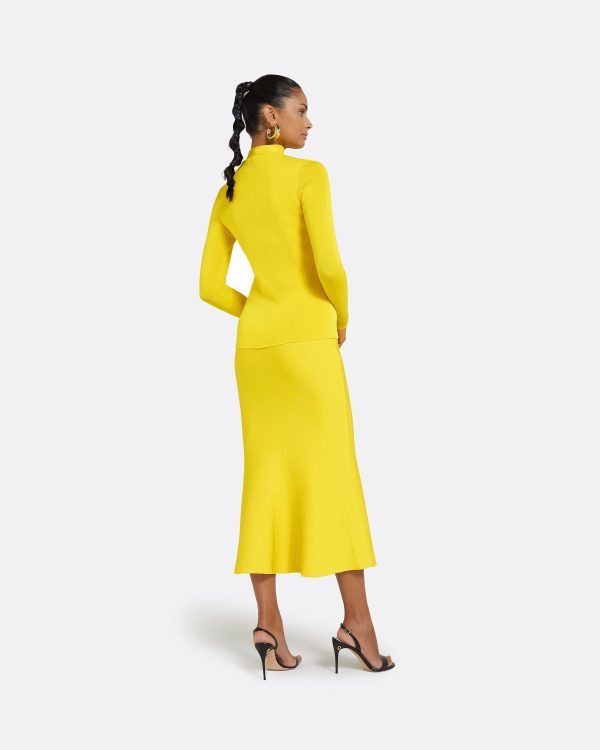 Mani Canary Knit Cardigan - Image 2