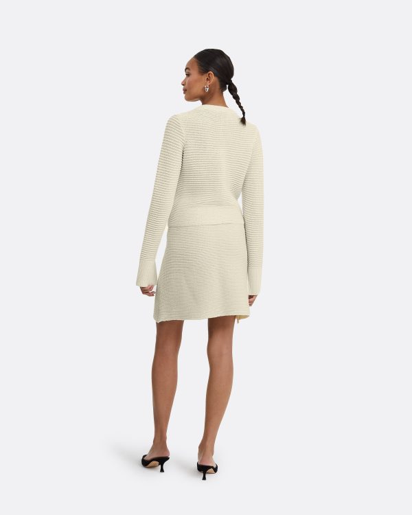 Kelly Ivory Crochet Skirt - Image 3
