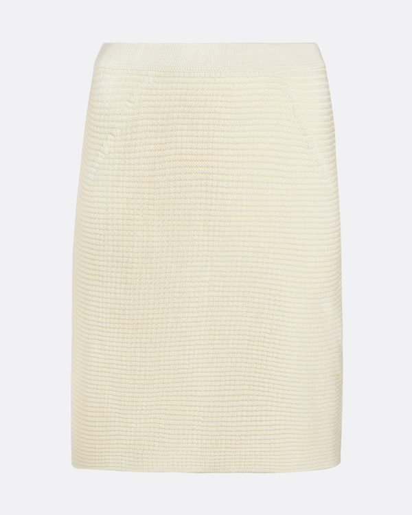 Kelly Ivory Crochet Skirt - Image 5
