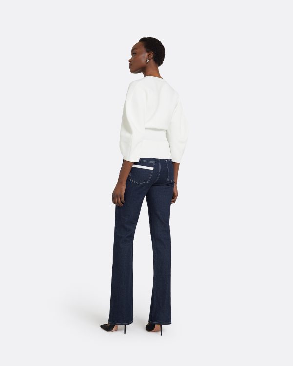 Kamali Ivory Knit Top - Image 2