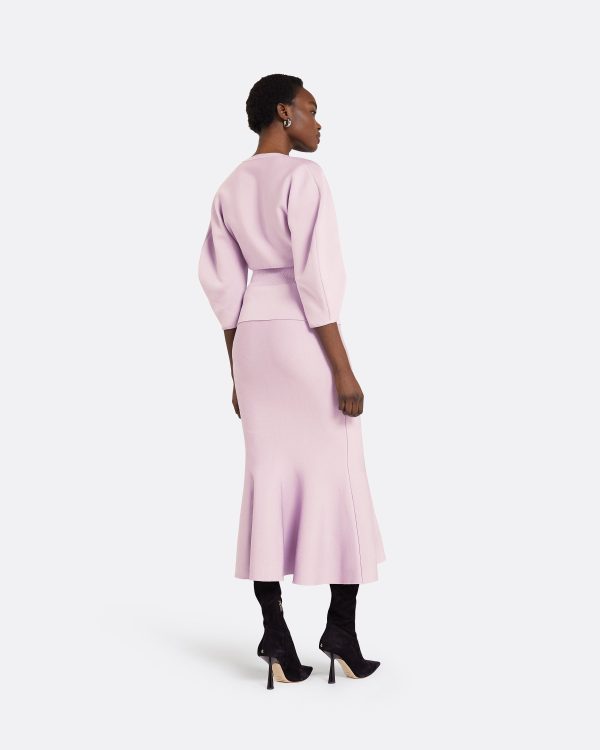 Kamali Lilac Snow Knit Top - Image 2