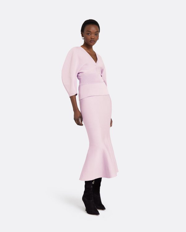 Kamali Lilac Snow Knit Top - Image 4
