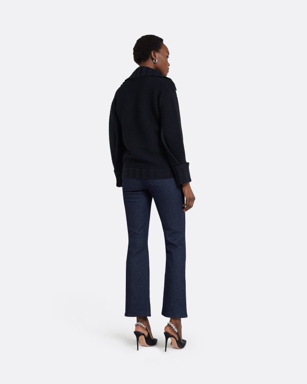 Kratos Navy Knit Top - Image 2