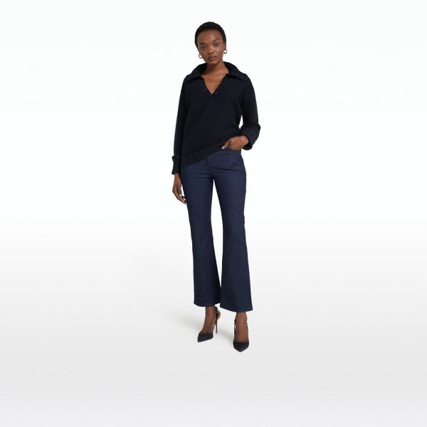 Kratos Navy Knit Top - Image 6
