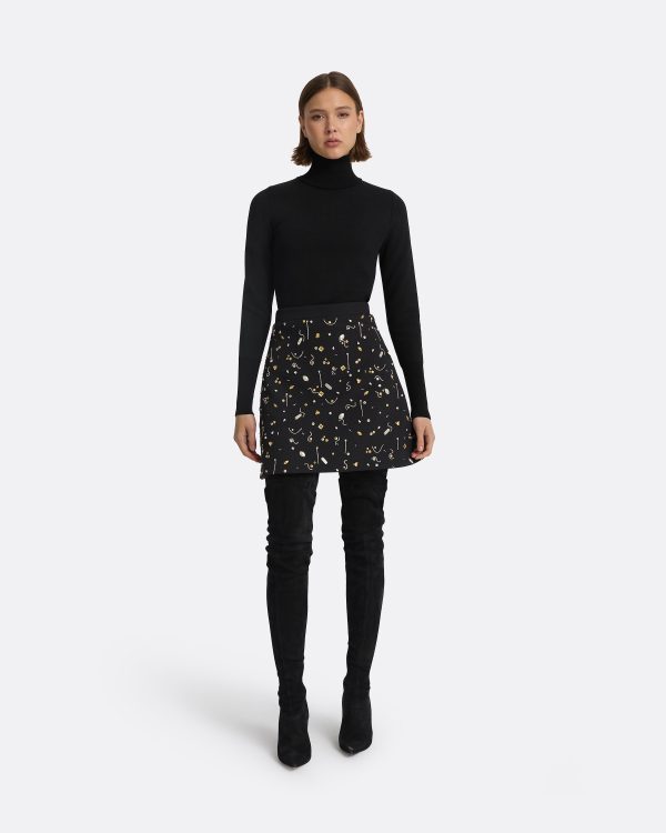 Giulia Black Knit Top - Image 5