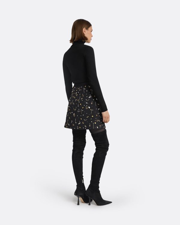 Giulia Black Knit Top - Image 7