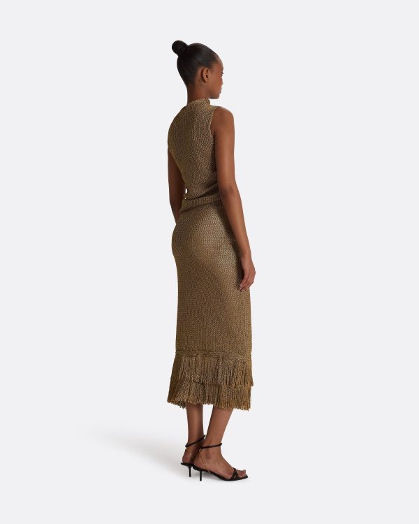 Veranna Gold Knit Top - Image 2