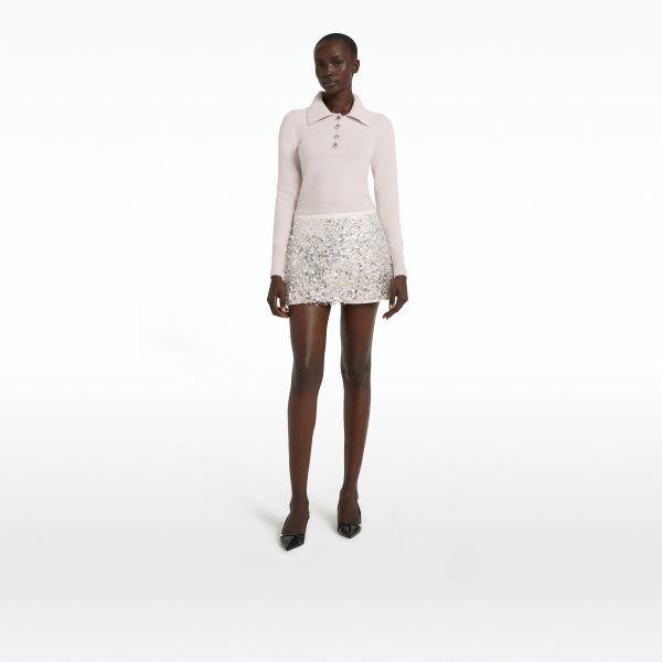Ekol Barely Pink Knit Top - Image 6