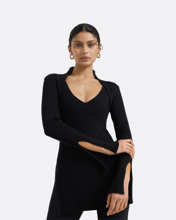 Nouvel Black Knit - Image 3