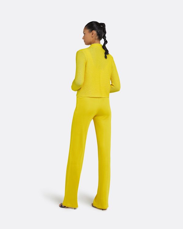 Artemis Canary Crochet Jacket - Image 2