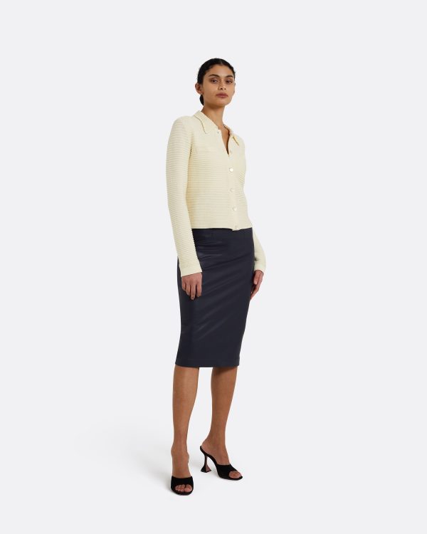 Artemis Ivory Crochet Jacket - Image 4
