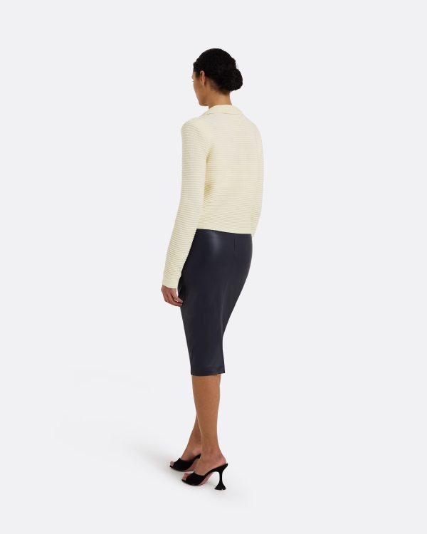 Artemis Ivory Crochet Jacket - Image 5