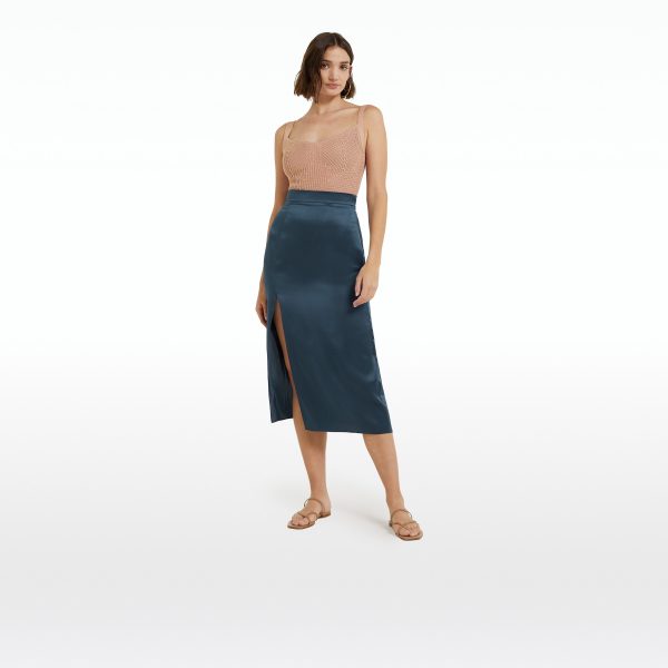 Amal Old Rose Crochet Top - Image 6