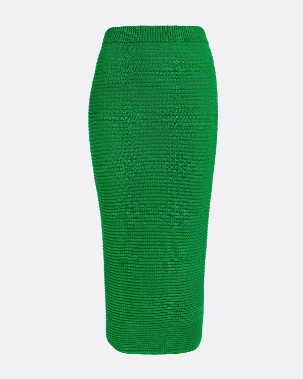 Sabah Emerald Crochet Skirt - Image 7