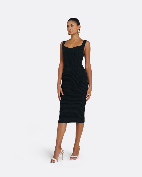 Sabah Navy Crochet Skirt - Image 4