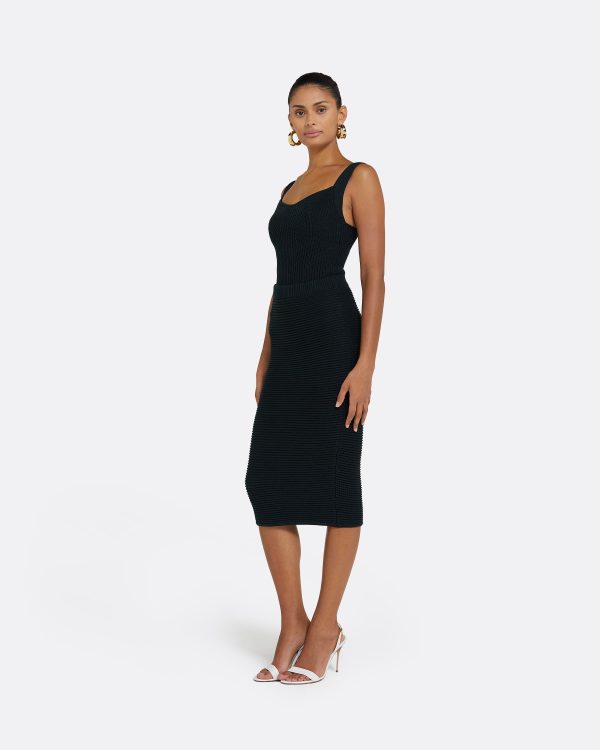 Sabah Navy Crochet Skirt - Image 5