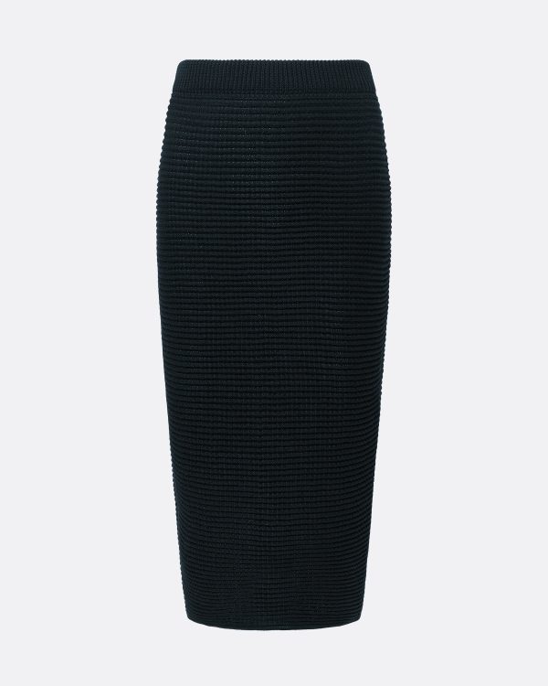 Sabah Navy Crochet Skirt - Image 7