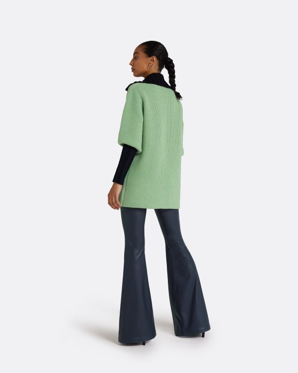 Leonie Sage & Navy Knit - Image 2