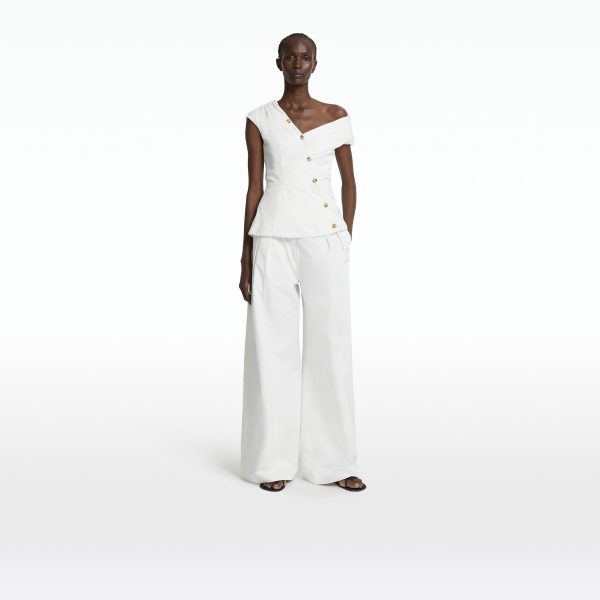 Benette Ivory Trousers - Image 6