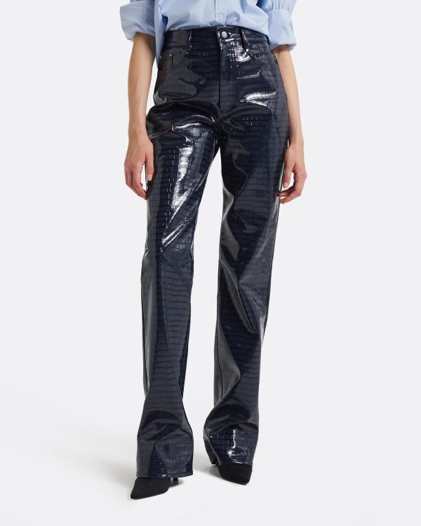 Pippa Navy Trousers - Image 3