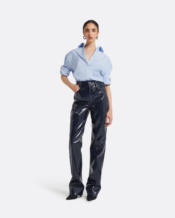 Pippa Navy Trousers - Image 7