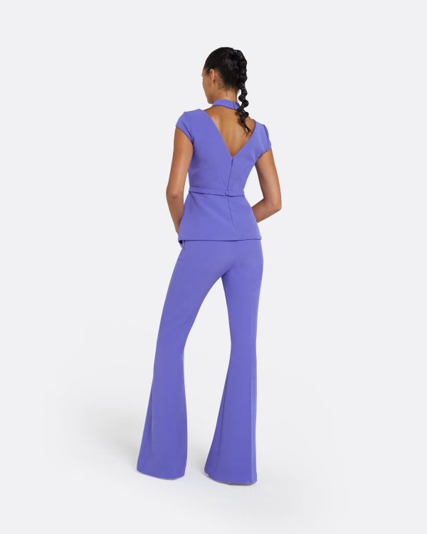 Halluana Anemone Blue Trousers - Image 2