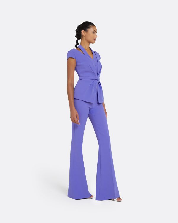 Halluana Anemone Blue Trousers - Image 3
