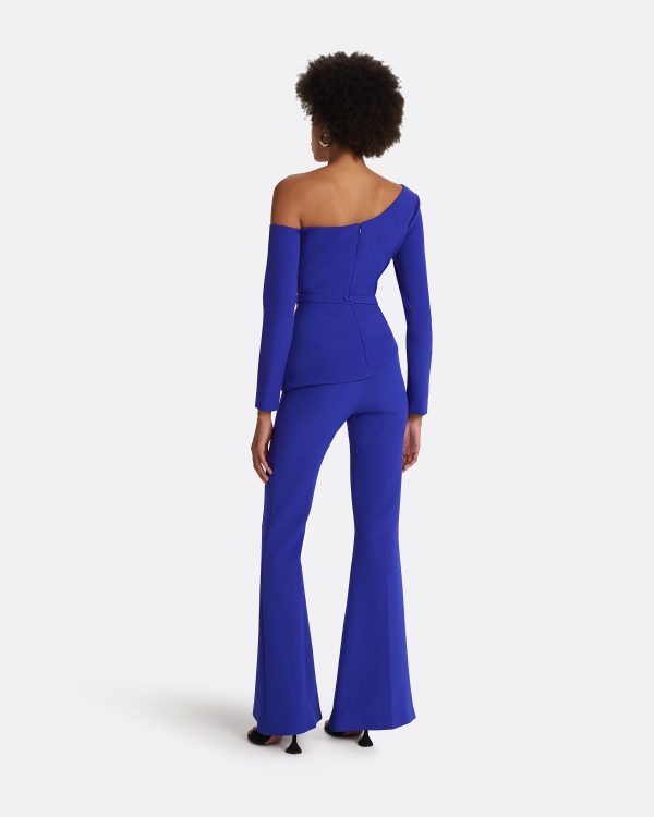Halluana Azure Blue Trousers - Image 2