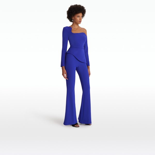 Halluana Azure Blue Trousers - Image 5